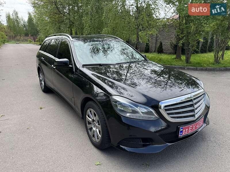 Mercedes-Benz E-Class 2013