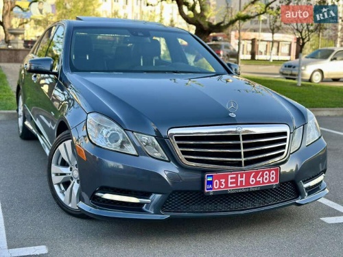 Mercedes-Benz E-Class 2012