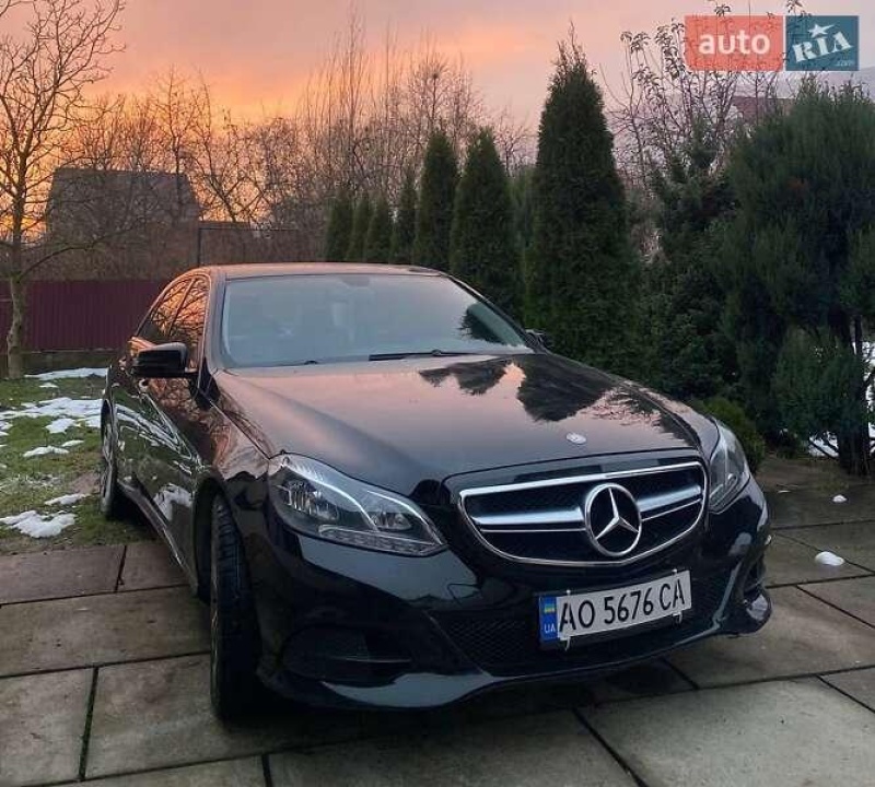 Mercedes-Benz E-Class 2013
