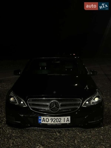 Mercedes-Benz E-Class 2013