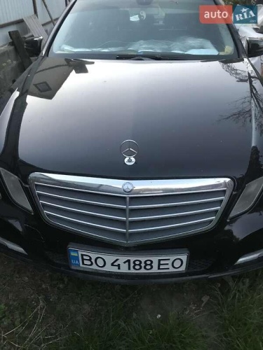 Mercedes-Benz E-Class 2012