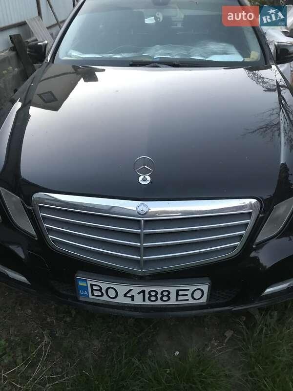 Mercedes-Benz E-Class 2012