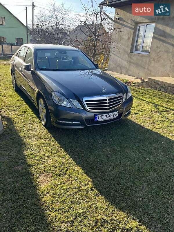 Mercedes-Benz E-Class 2012