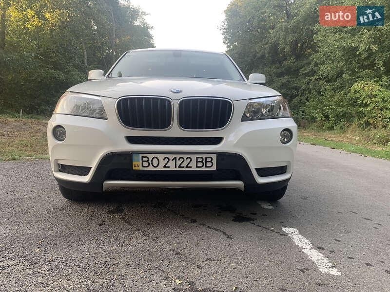 BMW X3 2012