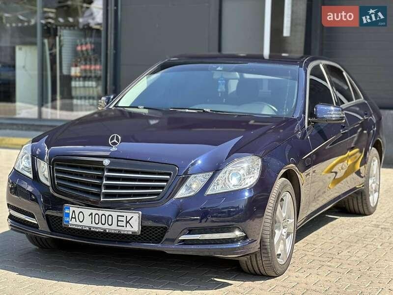 Mercedes-Benz E-Class 2012