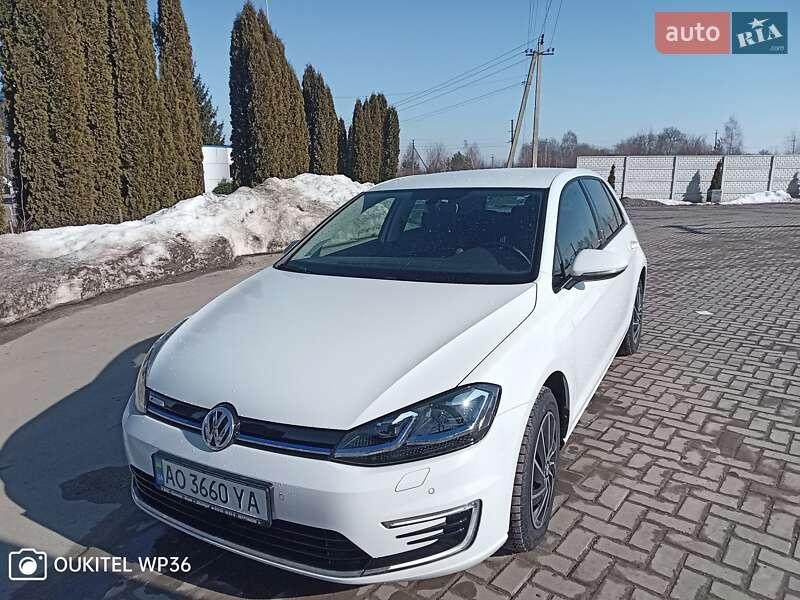 Volkswagen e-Golf 2020