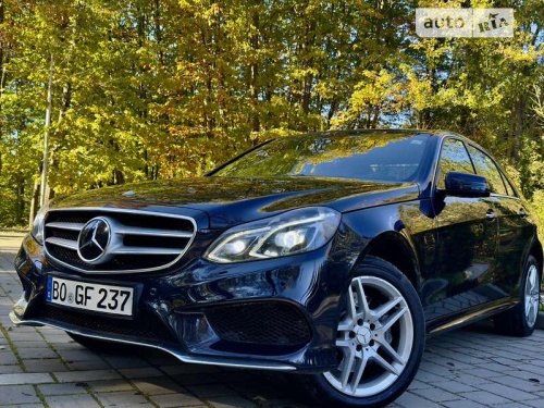 Mercedes-Benz E-Class 2013