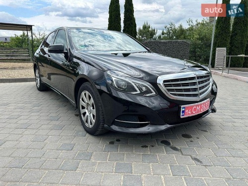 Mercedes-Benz E-Class 2013