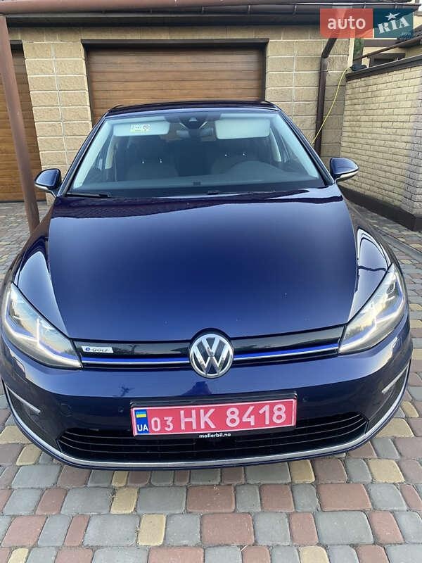 Volkswagen e-Golf 2017